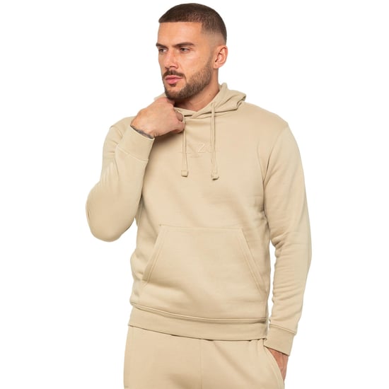 Enzo | Mens Pullover Hoodie - Stone