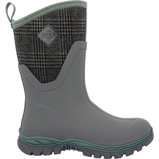 Muck Laarzen Arctic Sport II Neopreen Grijs/Plaid Wellington Laarzen - Image 6