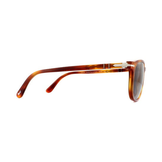 Persol Rechte Mannen Terra Di Siena Lichtblauwe Zonnebril - Image 4