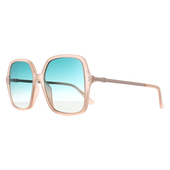 Guess GU7845 57P glanzende beige groene zonnebril met kleurverloop - Image 2