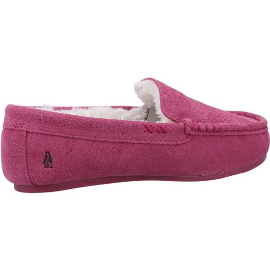 Hush Puppies Annie Mocassin Suede Vrouwen Roze Pantoffels - Image 2