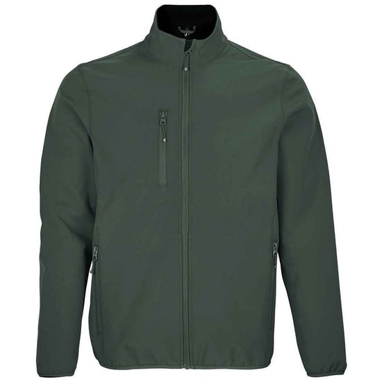 SOLS Heren Falcon Gerecycleerd Soft Shell Jasje (Bosgroen) - Image 1