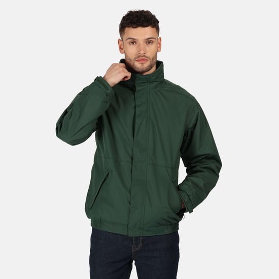 Regatta Dover Waterproof Windproof Jacket (Thermo-Guard Insulation) (Dark Green/Dark Green)