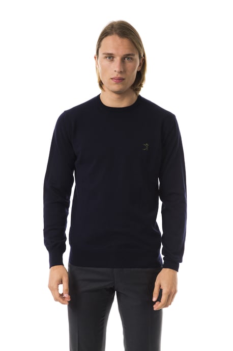 Uominitaliani Men's Blu Sweater