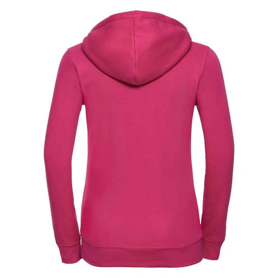 Russell Dames/Dames Authentic Full Zip Hoodie (Fuchsia) - Image 2