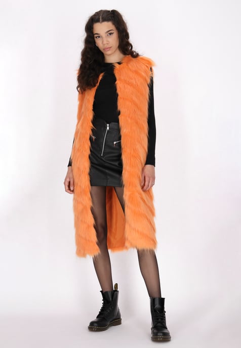 Mymo Vest Dames oranje - Image 2
