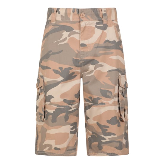Mountain Warehouse Heren Camo Cargo Shorts (Bruin) - Image 1