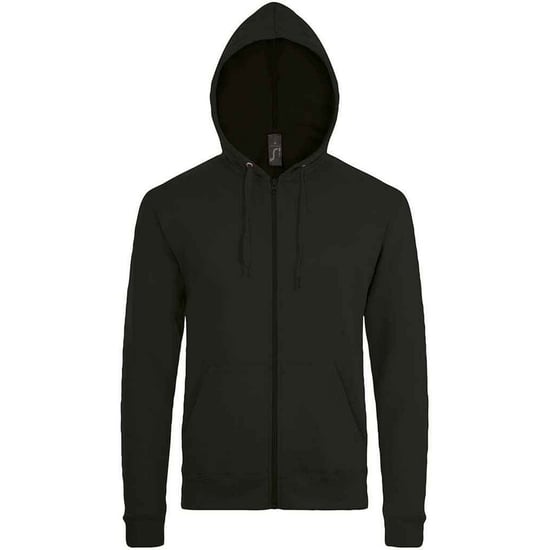 SOLS Unisex Adult Stone Hoodie (Zwart) - Image 1