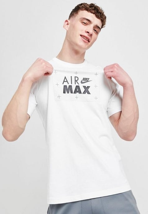 Nike Sportswear Retro Air Max T-shirt in wit - Image 1