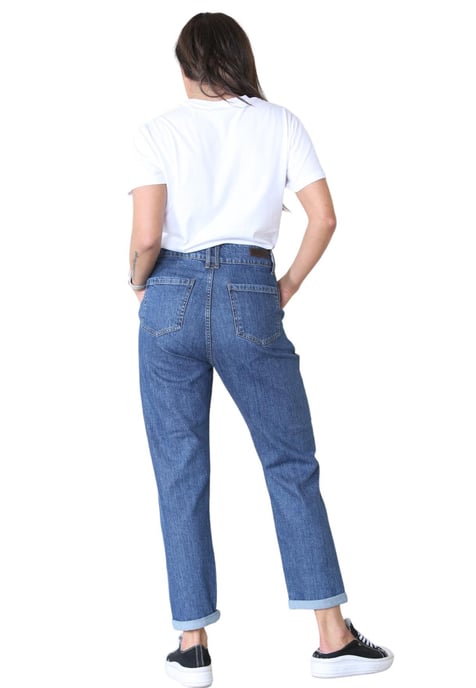 MYT Womens boyfriend jeans in blauw - Image 5