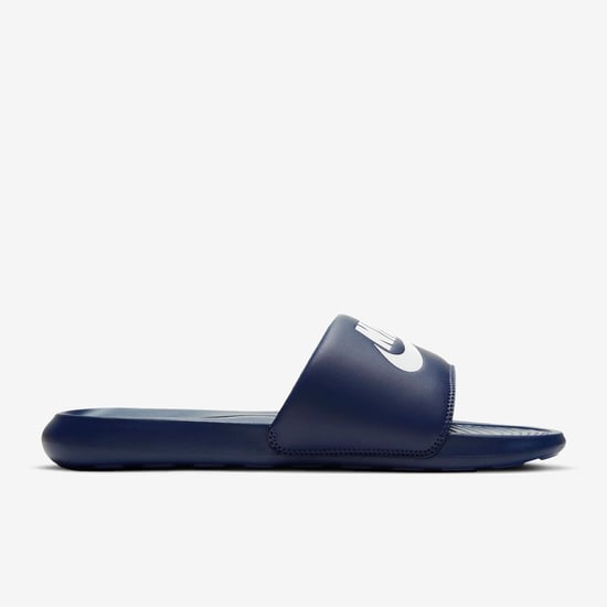 Nike Victori One Slides Midnight Navy/Midnight Navy/White