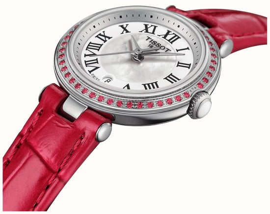 Tissot Bellissima Dames Horloge Rood T1260106611300 - Image 3