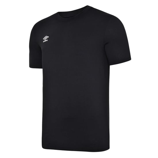 Umbro Mens Club Leisure T-Shirt (Black/White)