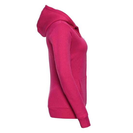 Russell Dames/Dames Authentic Full Zip Hoodie (Fuchsia) - Image 3