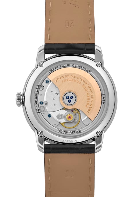 Frédérique Constant Classics Premiere Heren Zwarte Horloge FC-301S3B6 - Image 2