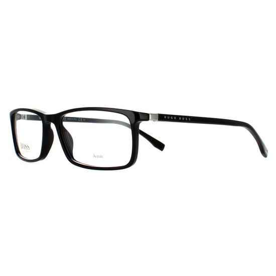 Hugo Boss Rectangular Mens Black Glasses Frames