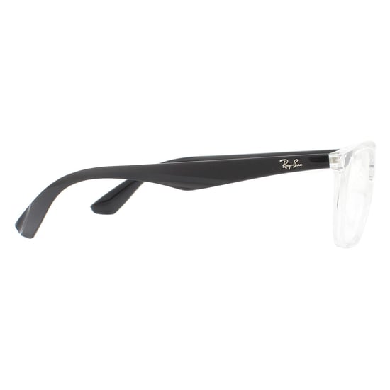 Ray-Ban Rechthoekige Transparante en Zwarte Unisex Vrouwen Brilbonnen - Image 4