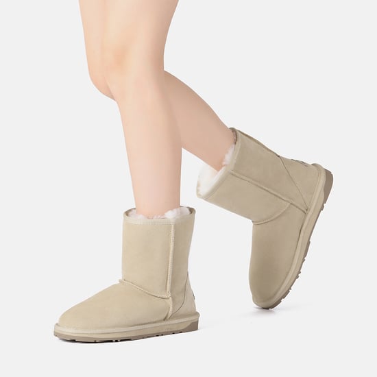 EVER AU Women Parrot Short Classic Boots - Sand