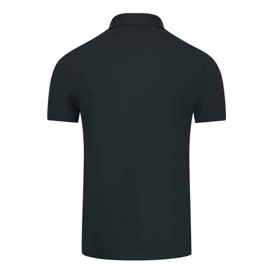 Lyle & Scott True Black Short Sleeved Polo Shirt - Image 2