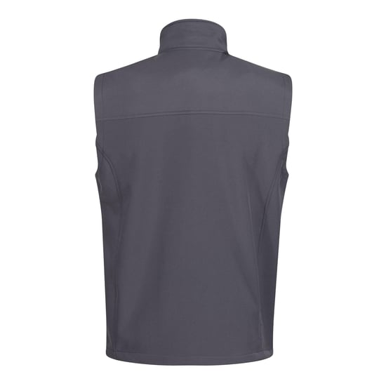 Regatta Mens Flux Softshell Body Warmer (Seal Grey/Seal Grey)