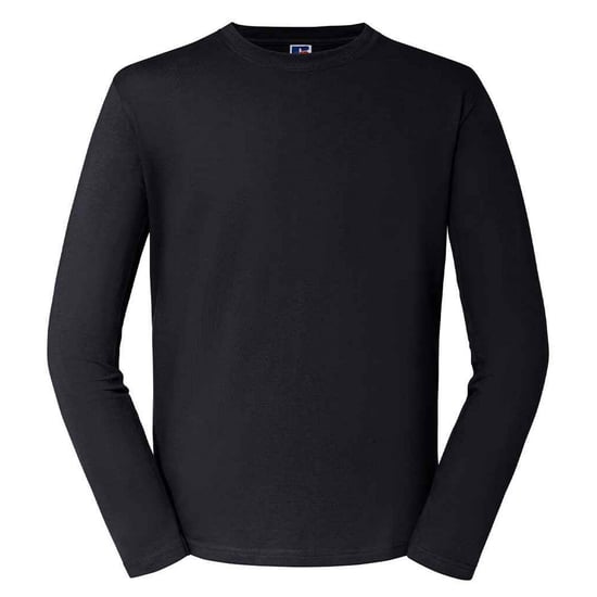 Russell Unisex Klassiek T-shirt met lange mouwen voor volwassenen (Zwart) - Image 1