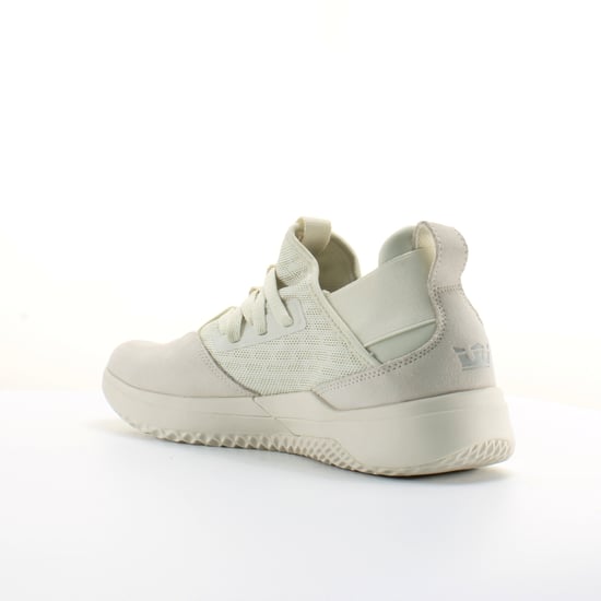 Supra Titanium White Synthetic Mens Lace Up Trainers 05673 125