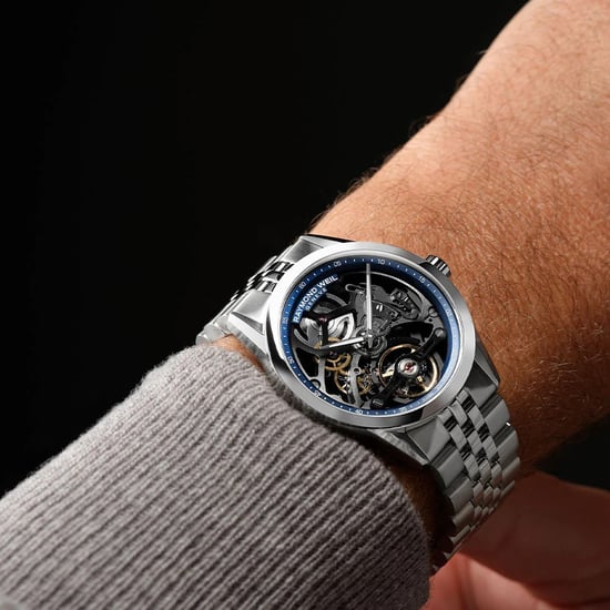 Raymond Weil Freelancer Calibre RW1212 Skeleton Heren Zilveren Horloge 2783-ST-50000 - Image 4