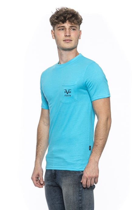 19V69 Italia Mens T-Shirt Ivan Turquoise