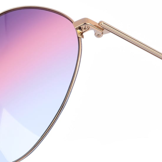 VB220S women's oval-shaped metal sunglasses