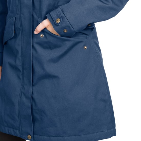 Trespass Womens/Ladies Faithful Waterproof Jacket (Navy)