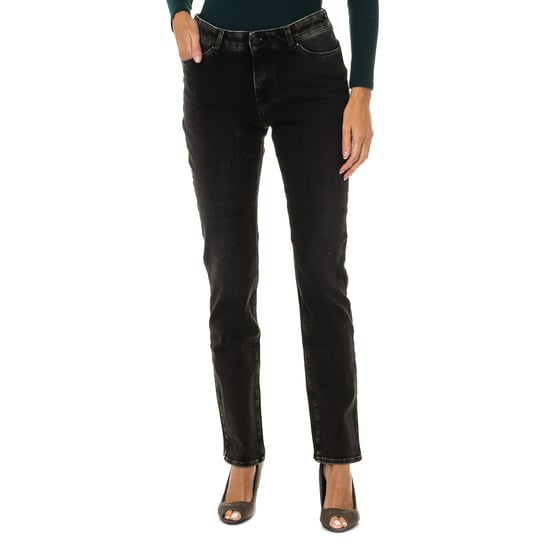 Lang gedragen effect denim broek 6Y5J18-5D26Z vrouw - Image 1
