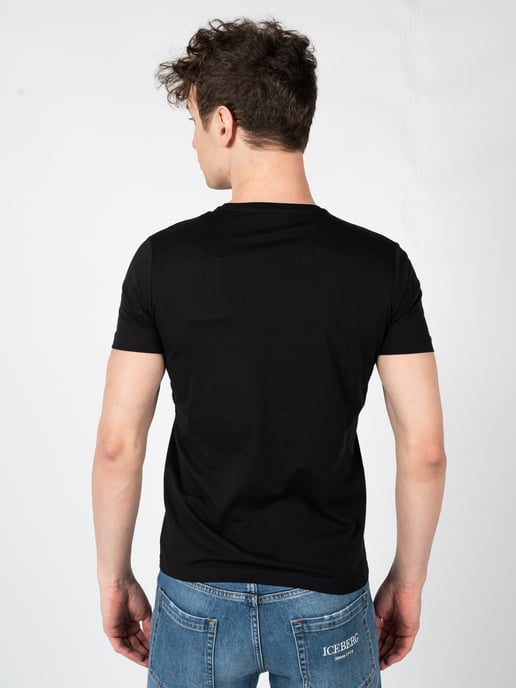 Iceberg T-Shirt C-Neck Mannen zwart - Image 4