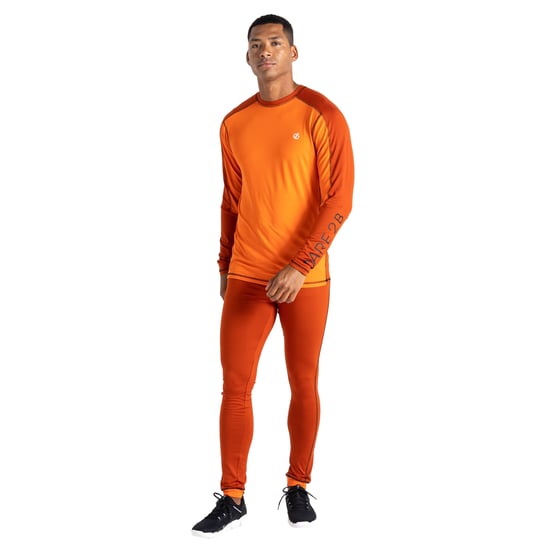Dare 2B Heren Exchange III Thermische Base Layer Set (Papegaaiduikers Oranje/Bruin) - Image 5