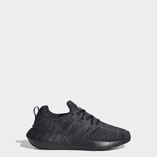 Boy's adidas Originals Junior Swift Run 22 Trainers in Black Grey - Image 1