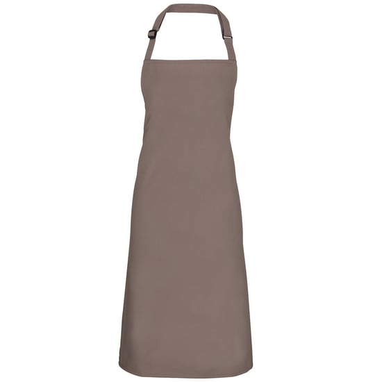 Premier Colours Bib Apron (Pack of 2) (Mushroom)