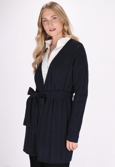 Dreimaster Vest Dames marine - Image 3