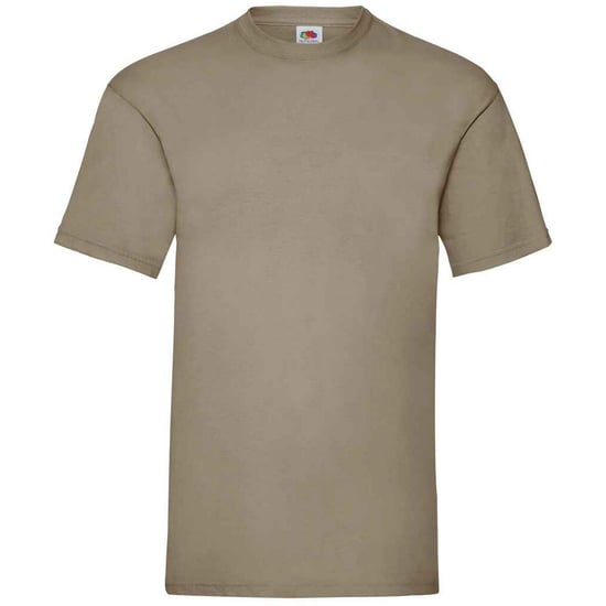 Fruit of the Loom Heren Valueweight T-Shirt (Khaki) - Image 1