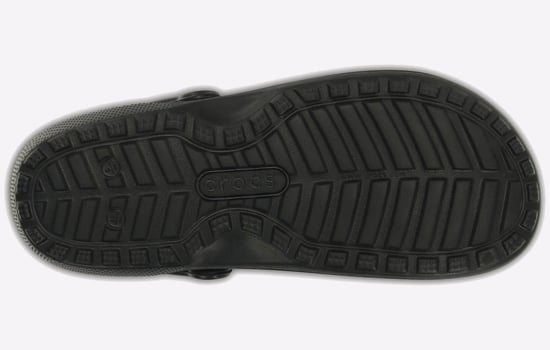 Women's Crocs Classic Lined Clogs in Black - Image 4