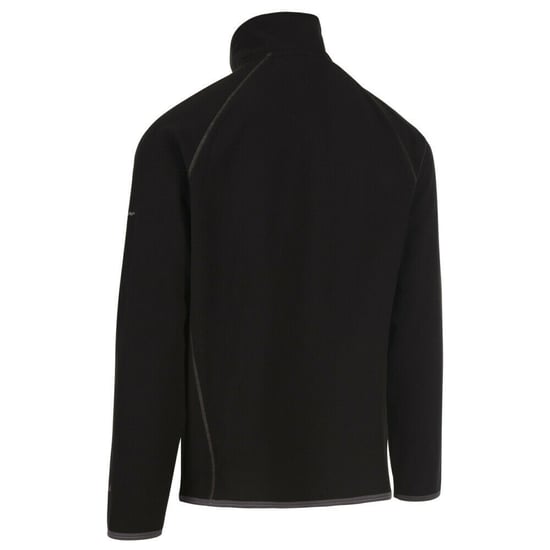 Trespass Mens Faxfleet Fleece Jacket (Black)
