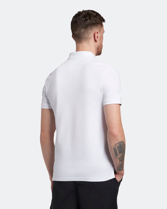 Lyle & Scott Gewoon poloshirt in Wit - Image 3
