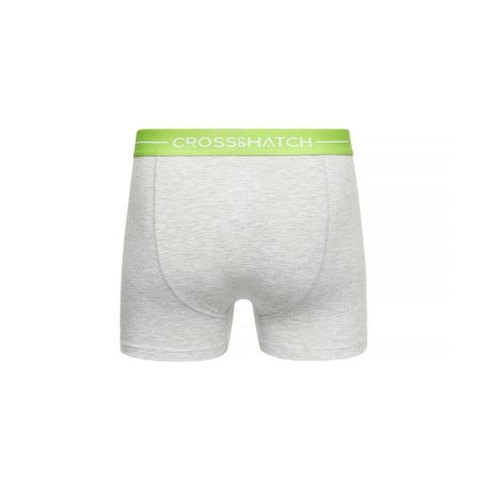 Crosshatch Heren Astral Boxershorts (Set van 12) (Grijze Mergel) - Image 2