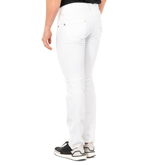 Men's long straight-cut denim trousers with hems JMT016