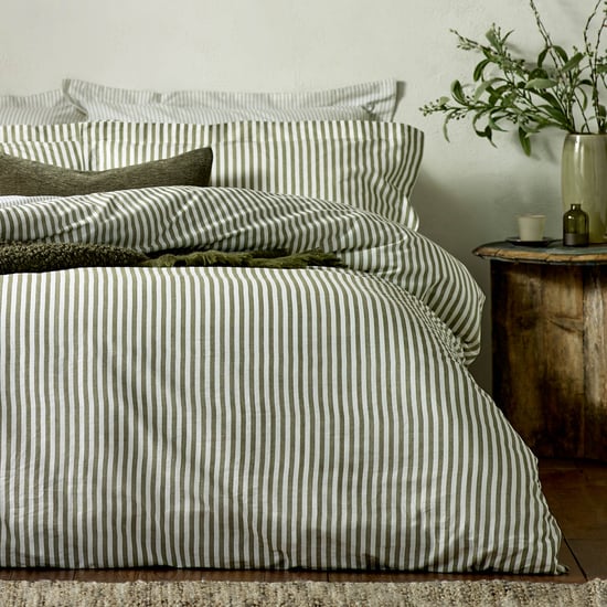 Yard Hebden Mélange Streep Katoenen Kussensloop Set - Image 3