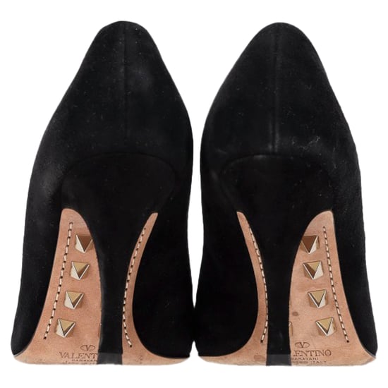 Valentino Garavani Studded Pumps in Black Suede - Image 5