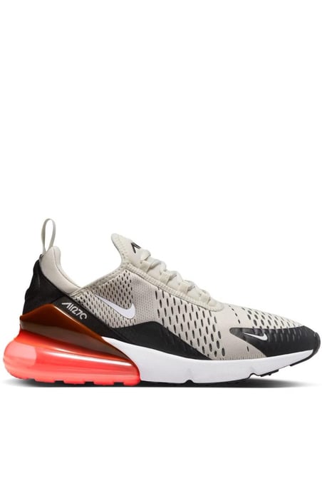 Nike Air Max 270-trainers, zwart/lichtbruin/hete punch - Image 1