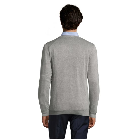 SOLS Heren Glory Sweater Top (Grijze Melange) - Image 2
