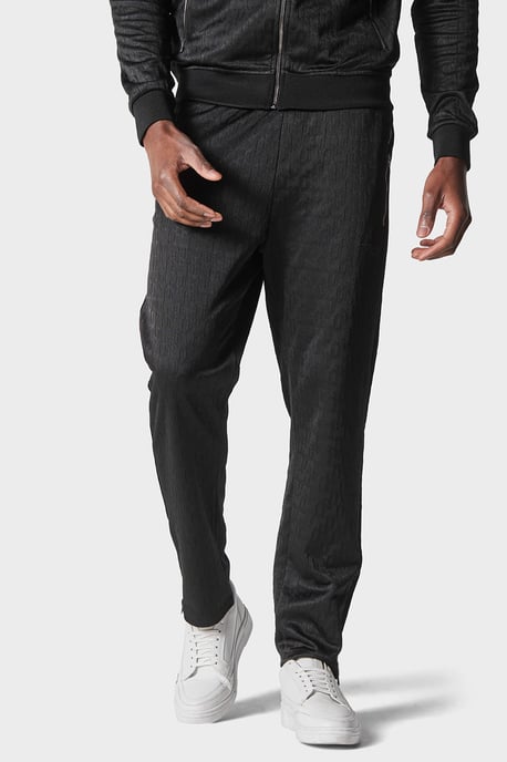 Niram Jet Black Jog Pants