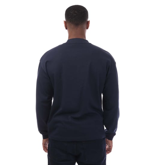Men's Hugo Boss Logo Print Relaxed-Fit T-Shirt in Dark Blue