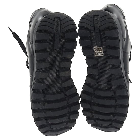 Prada Prax 01 Veterschoen Lage Sneakers in Zwart Kalfsleer - Image 6