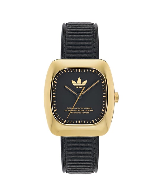 Adidas Originals Retro Wave One Unisex Zwarte Horloge AOSY24528 - Image 1